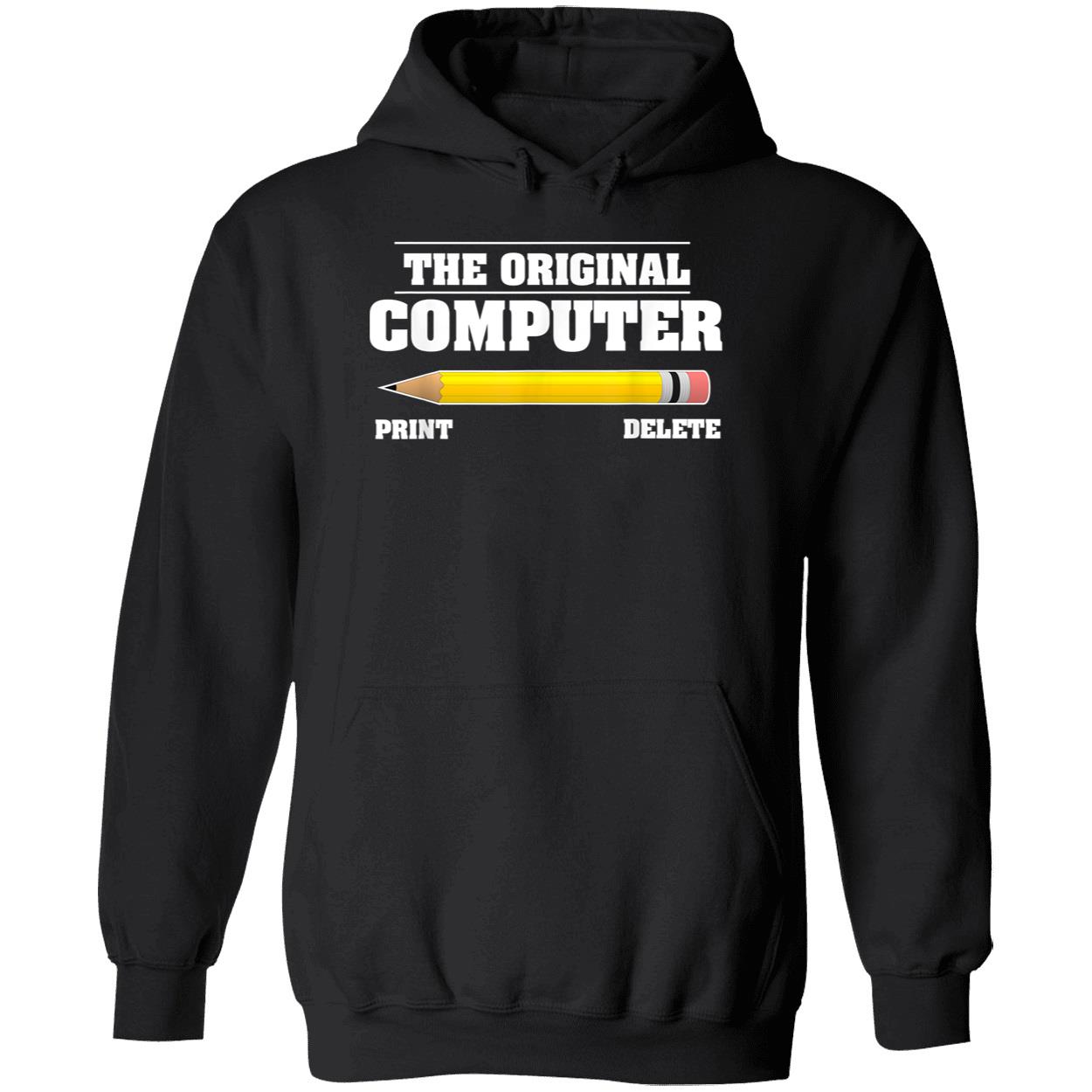 The Original Computer Print Delete Shirt The Original Computer Print Delete Shirt