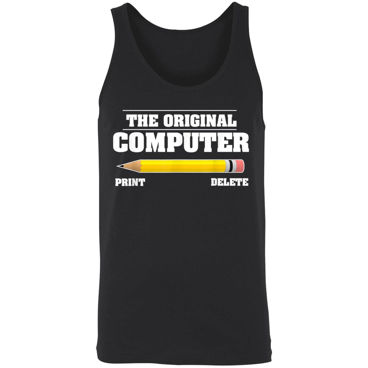 The Original Computer Print Delete Shirt The Original Computer Print Delete Shirt
