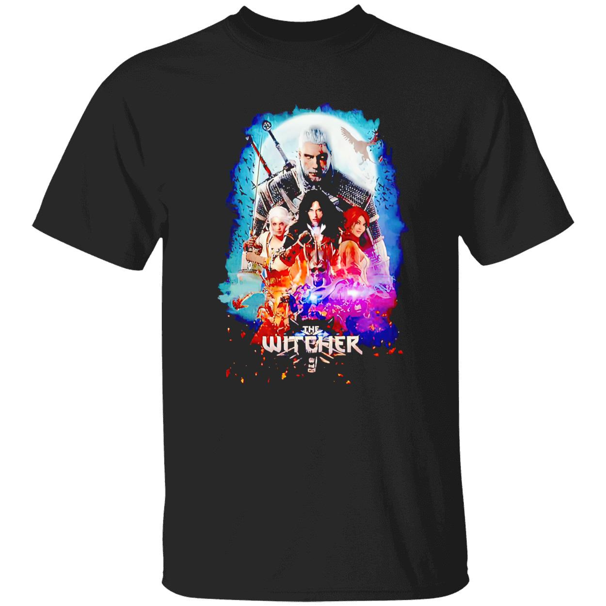 The Witcher Characters Shirt The Witcher Characters Shirt