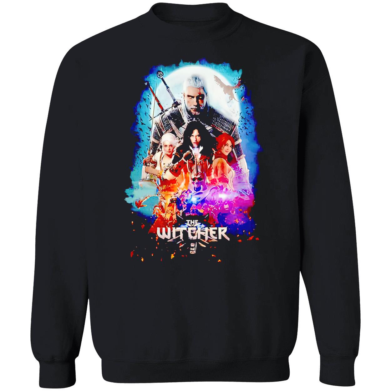 The Witcher Characters Shirt The Witcher Characters Shirt