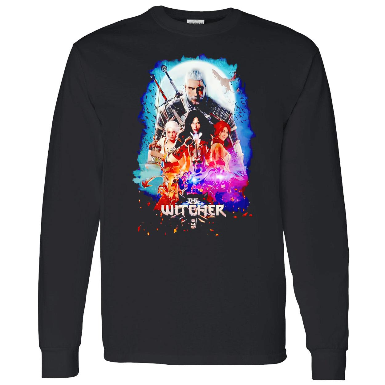 The Witcher Characters Shirt The Witcher Characters Shirt