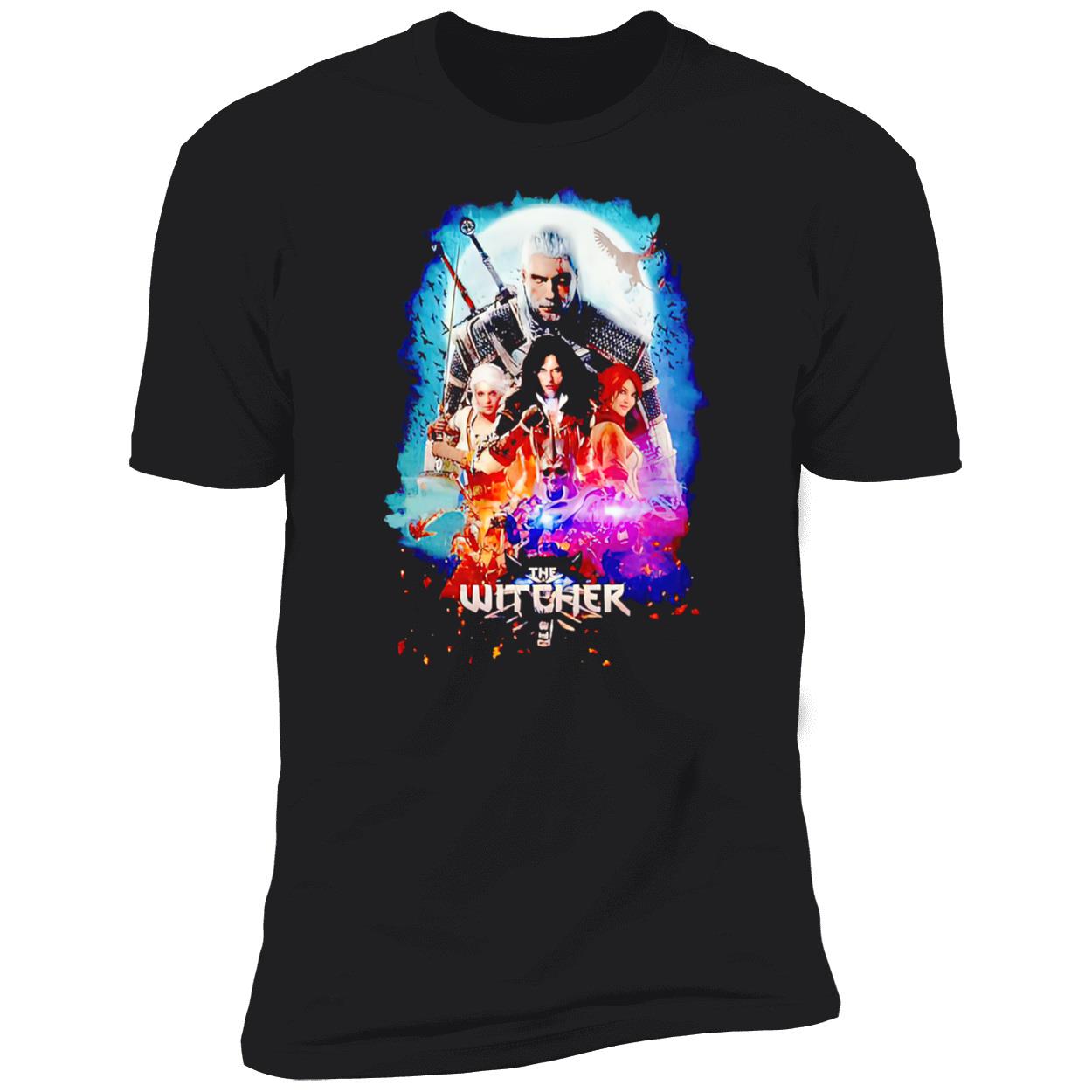 The Witcher Characters Shirt The Witcher Characters Shirt