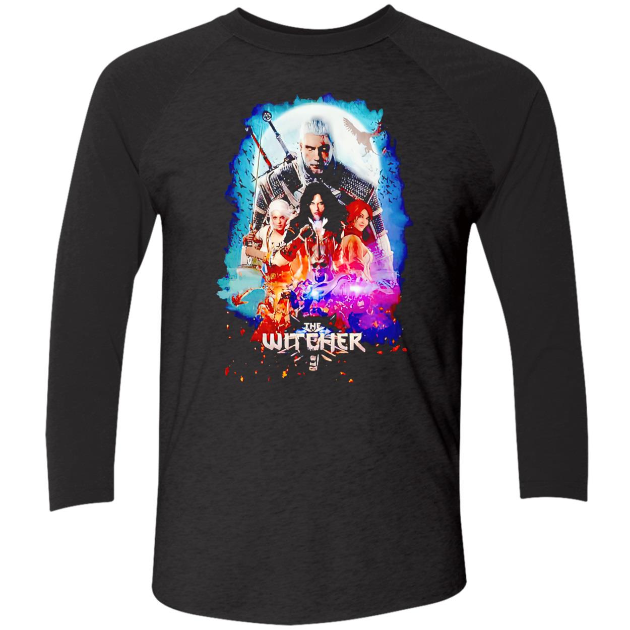 The Witcher Characters Shirt The Witcher Characters Shirt