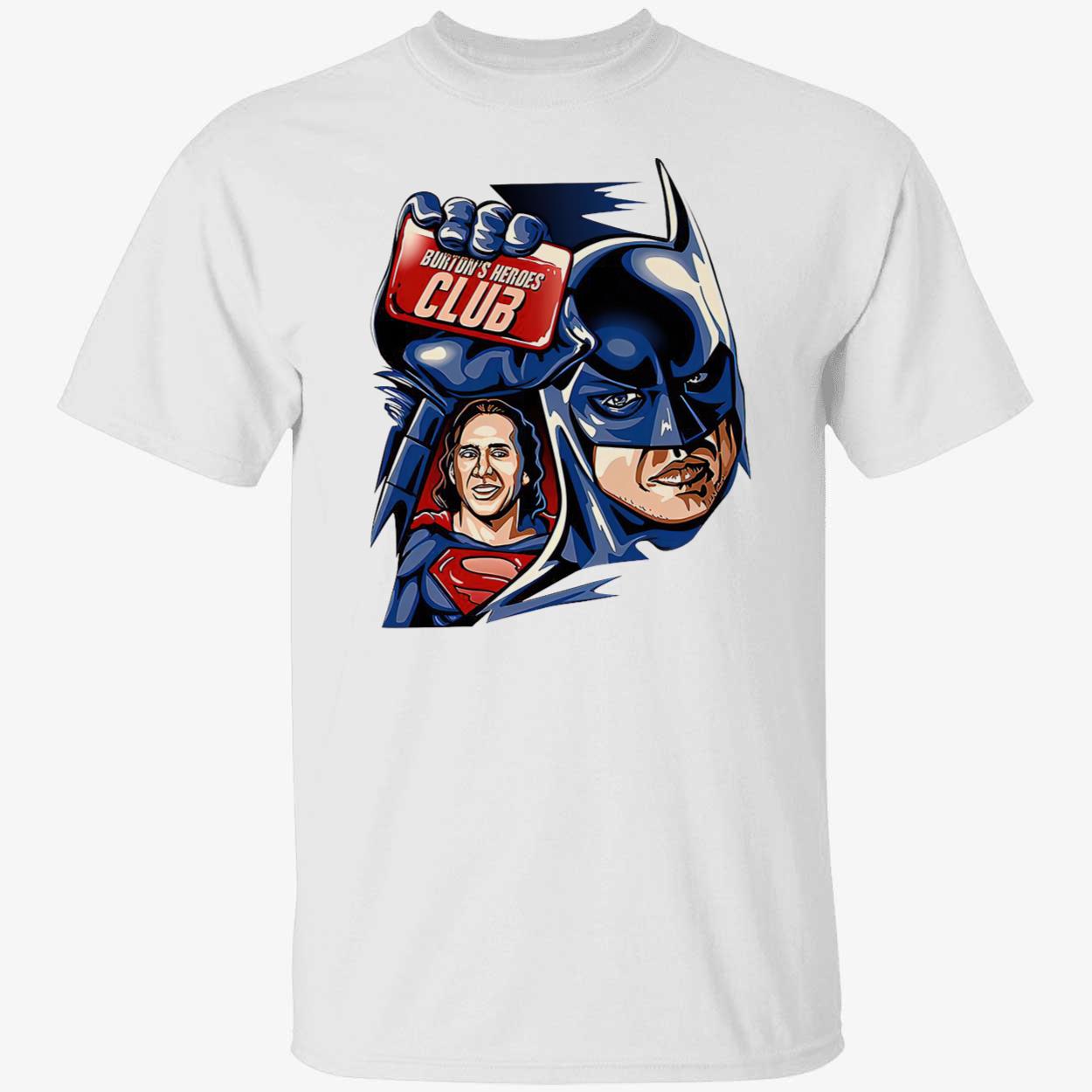 Tim Burton’S Batman Fight Club Featuring Nicolas Cage As Superman Art Shirt Tim Burton’S Batman Fight Club Featuring Nicolas Cage As Superman Art Shirt