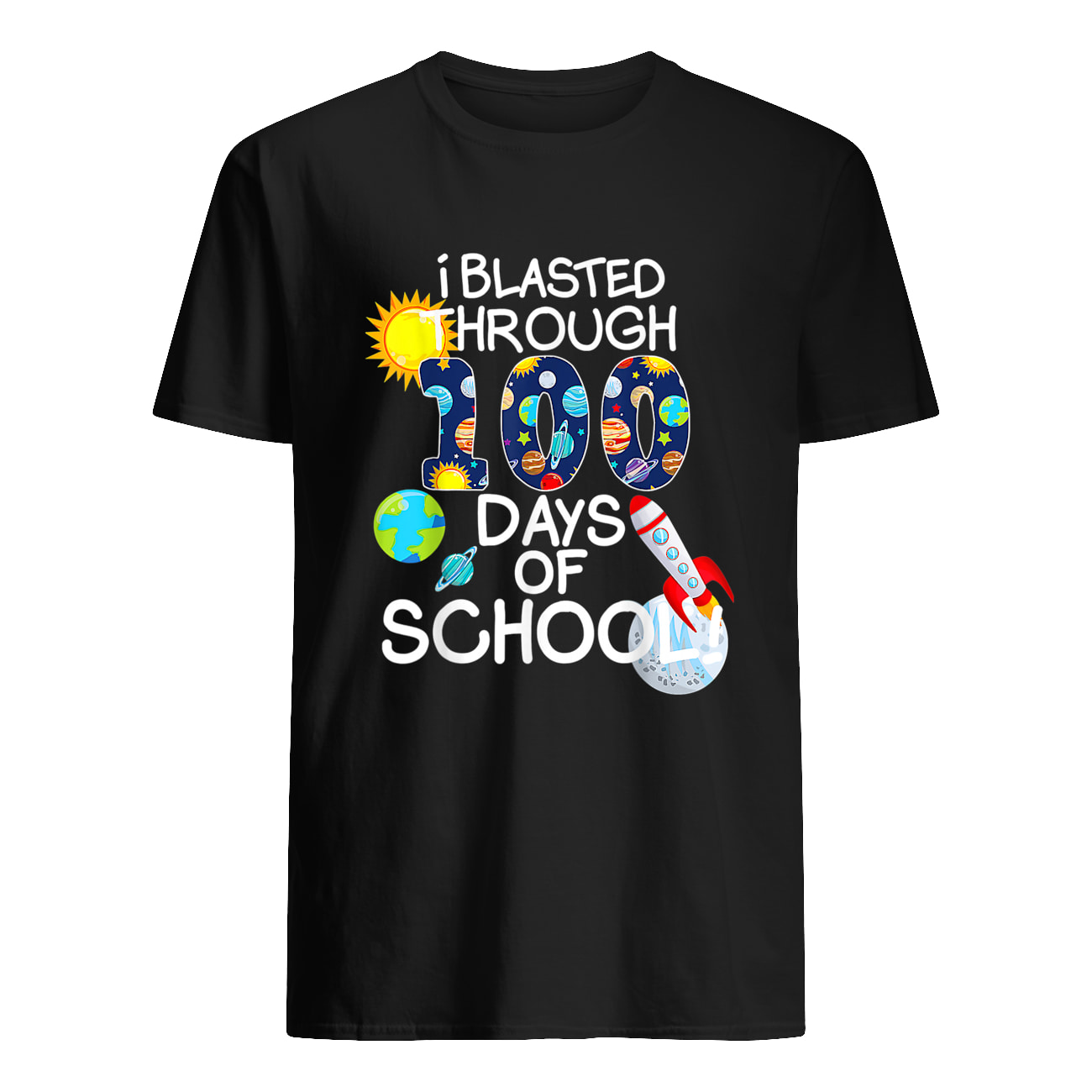 I Blasted Through 100 Days Of School Shirt