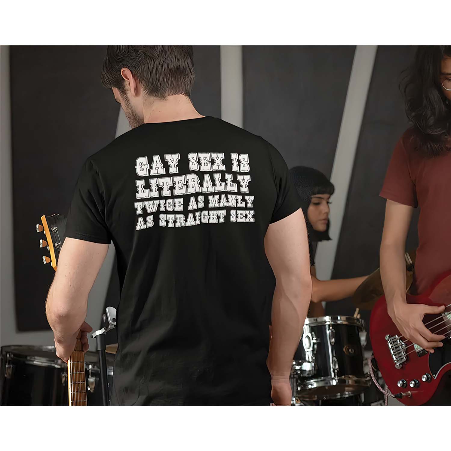 Gay S*X Is Literally Twice As Manly As Straight S*X T-Shirt