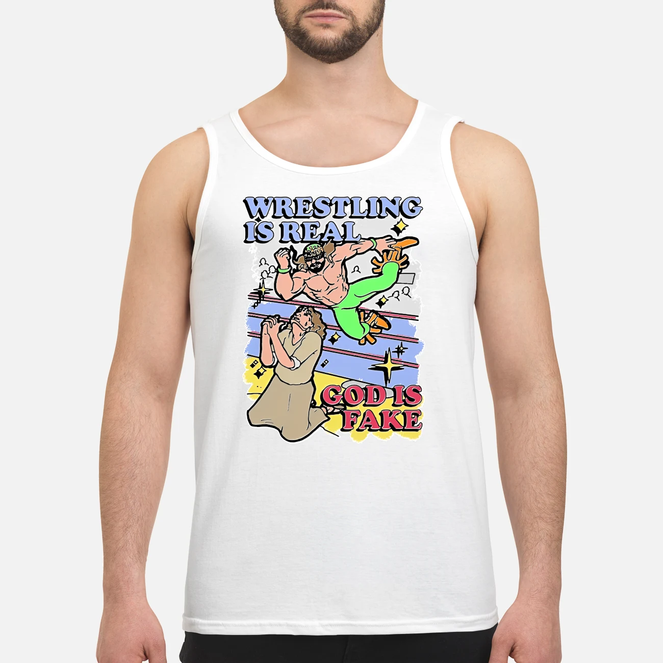 Wrestling Is Real God Is Shirt Wrestling Is Real God Is Shirt