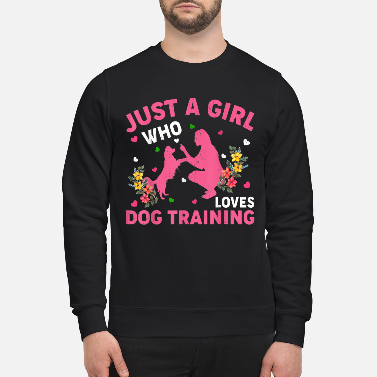 Just A Girl Who Loves Dog Training Shirt Just A Girl Who Loves Dog Training Shirt