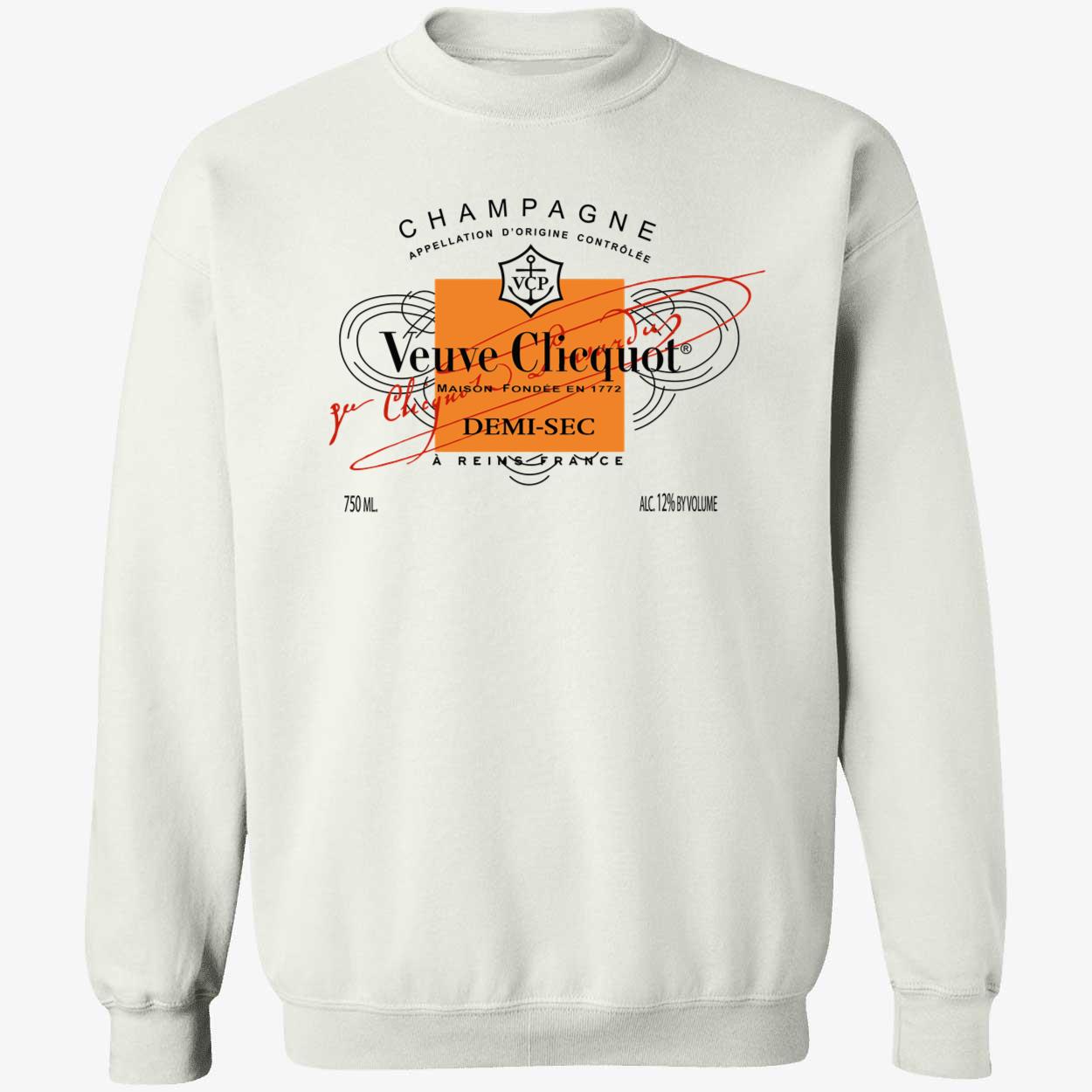 Champagne Veuve Rose Sweatshirt Champagne Veuve Rose Sweatshirt