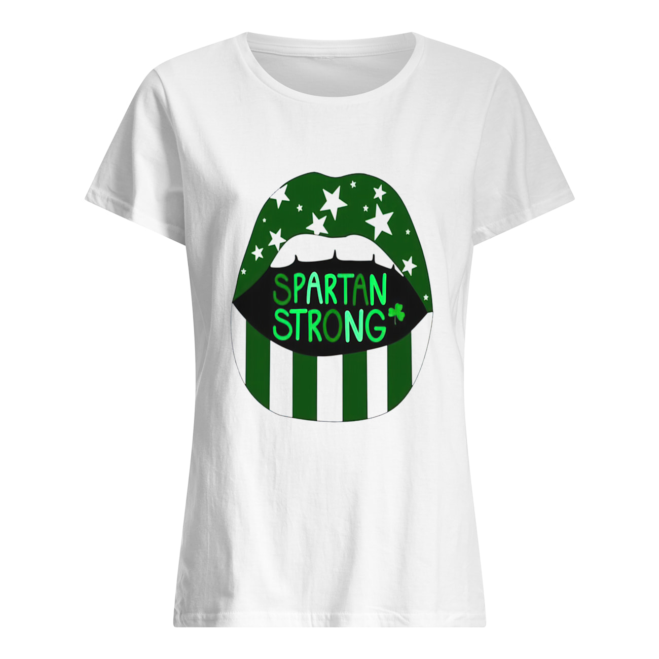 Spartan Strong Lips St Patrick’S Day Shirt Spartan Strong Lips St Patrick’S Day Shirt