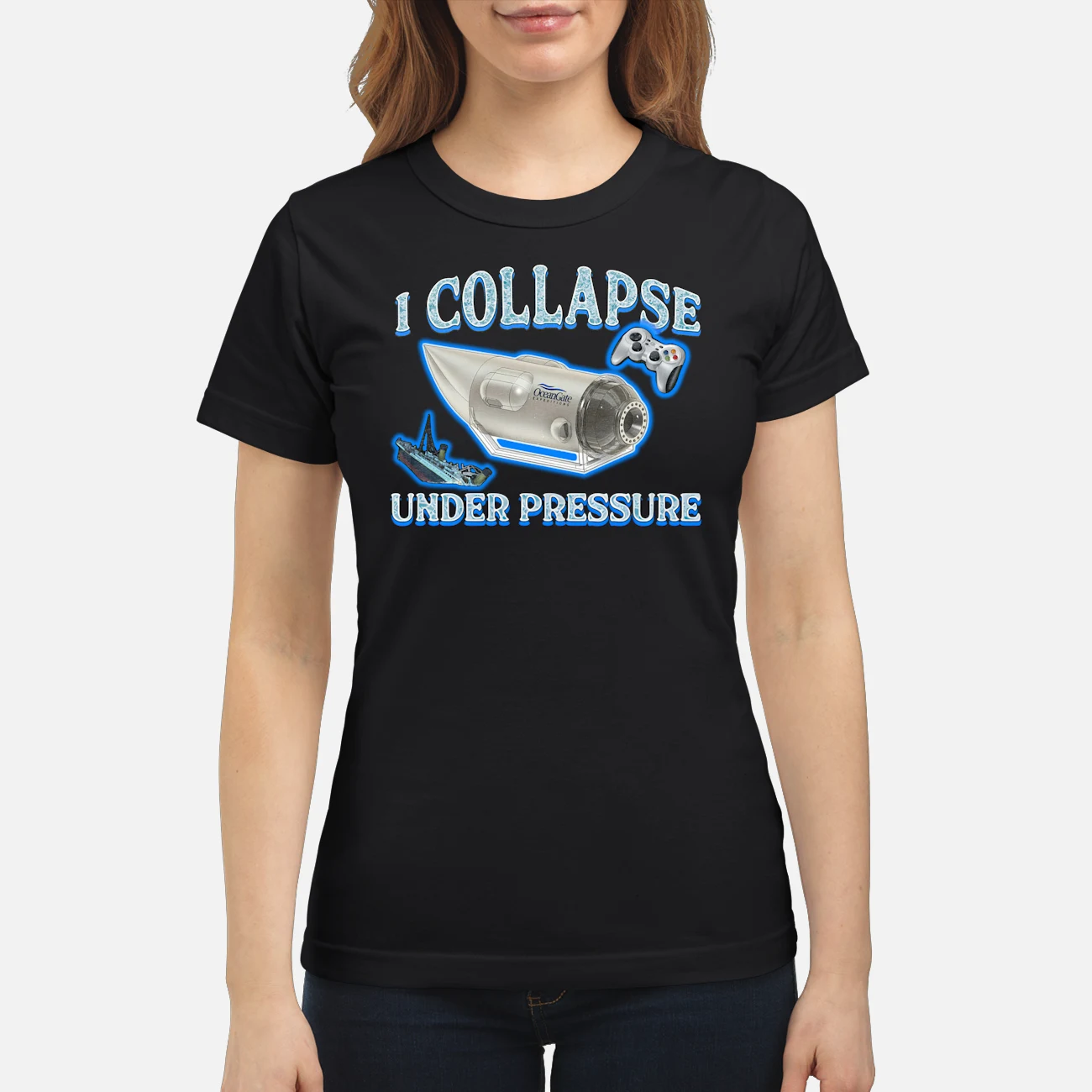 I Collapse Under Pressure Shirt I Collapse Under Pressure Shirt
