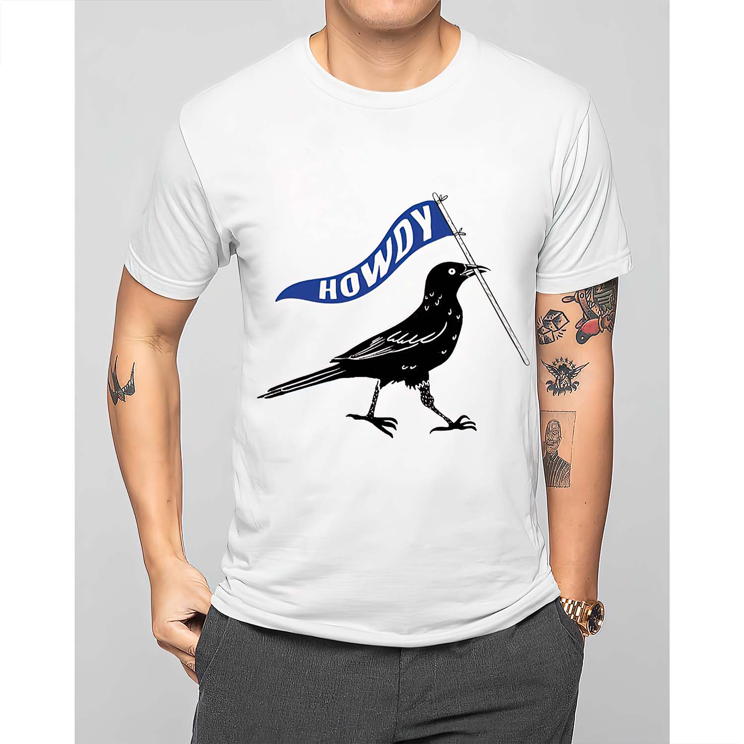 Bird Howdy Flag Shirt Bird Howdy Flag Shirt