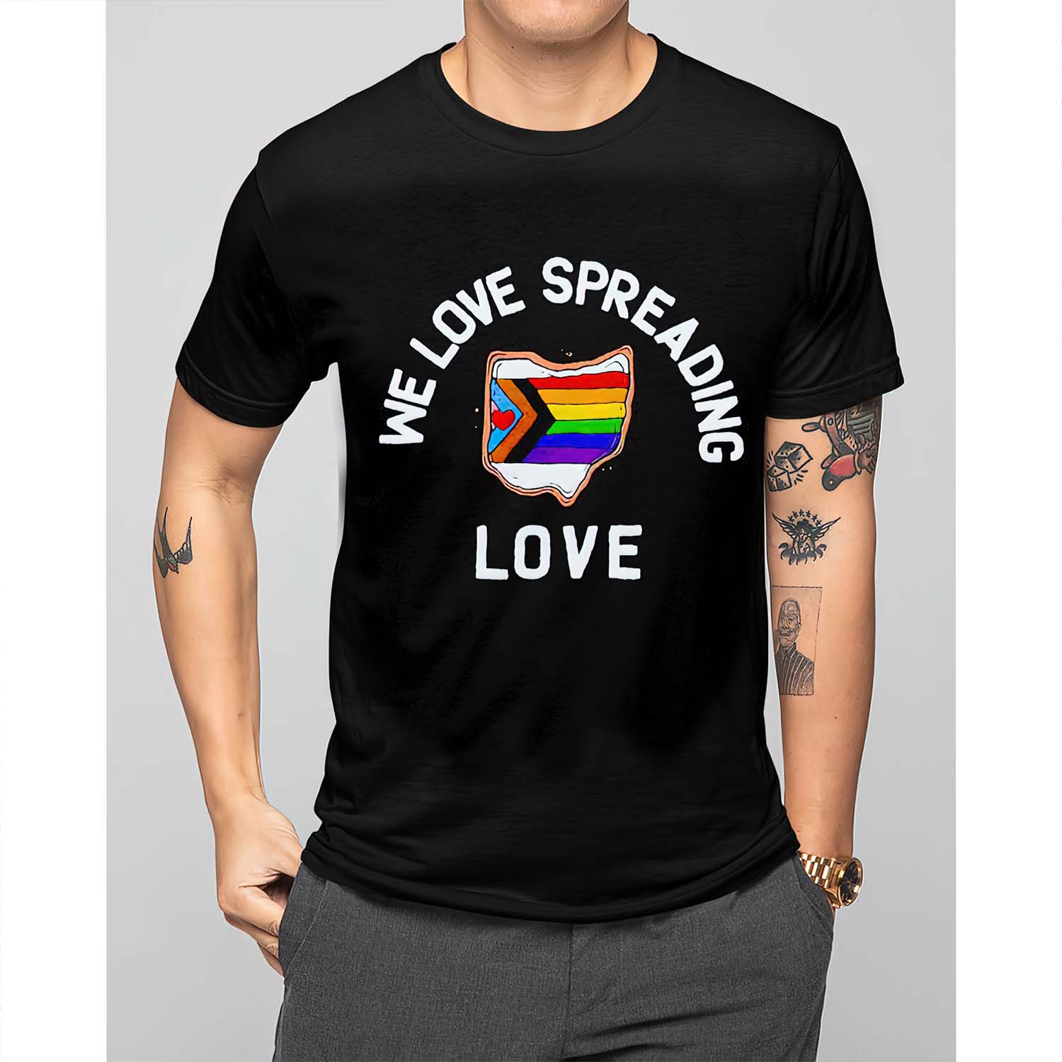 We Love Spreading Love Shirt We Love Spreading Love Shirt