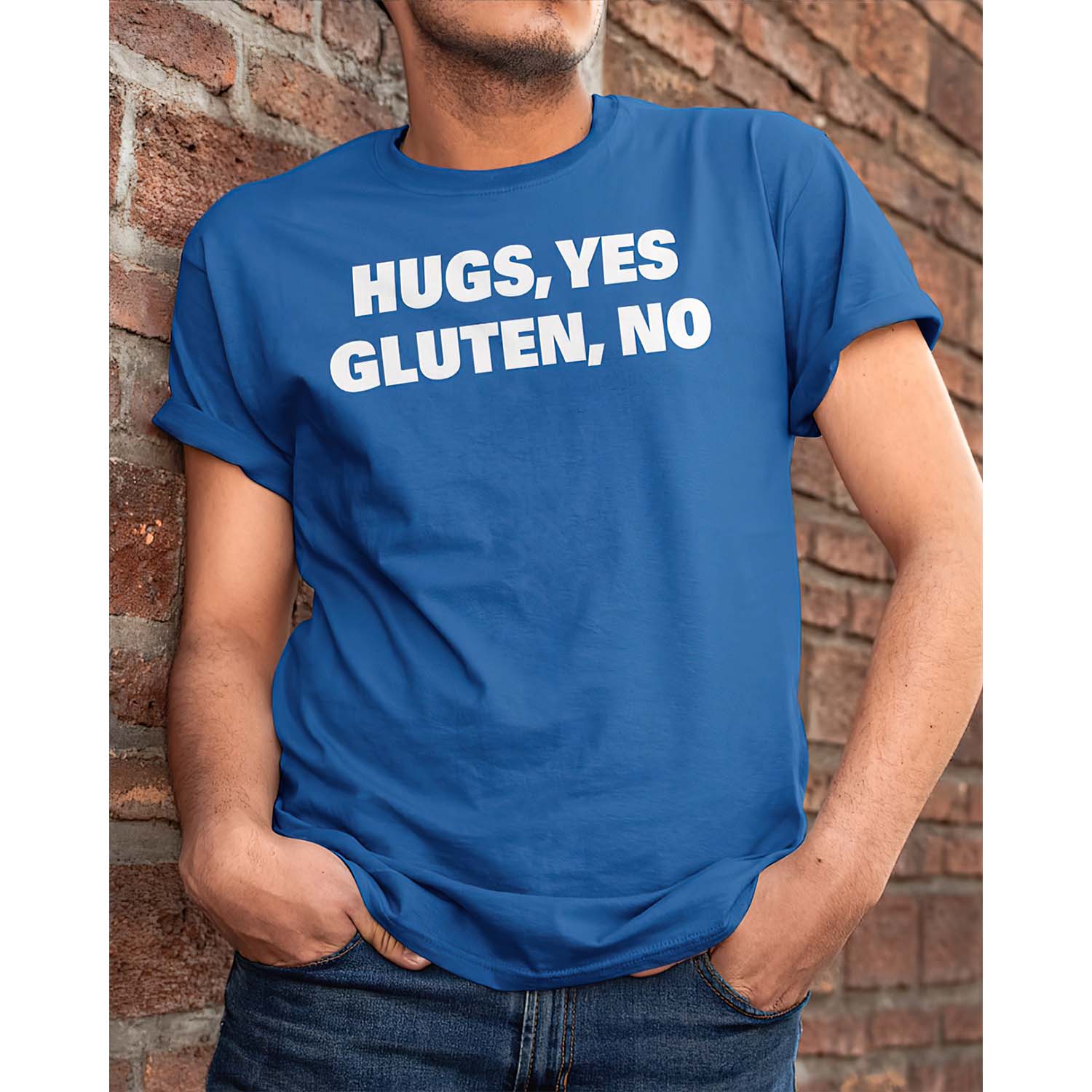 Hugs Yes Gluten No Shirt Hugs Yes Gluten No Shirt