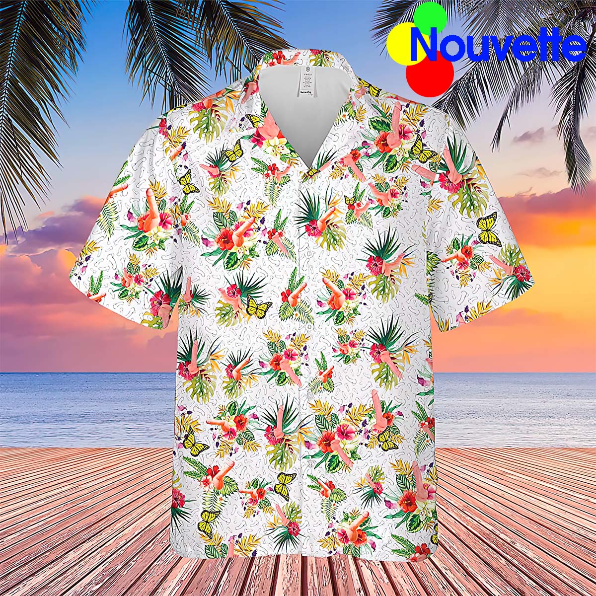 Funny P*Nis Hawaiian Shirt Funny P*Nis Hawaiian Shirt