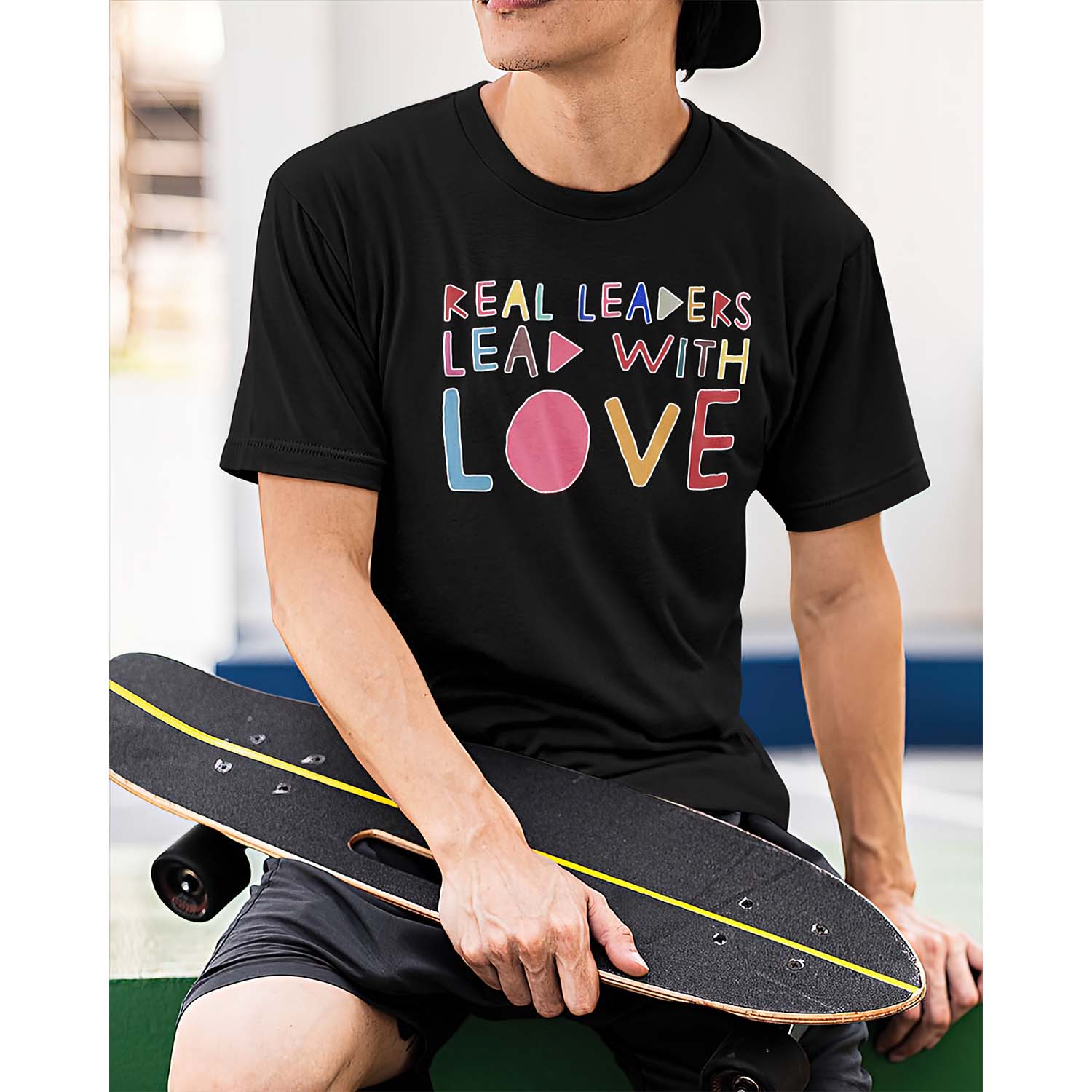 Real Leaders Lead With Love Shirt Real Leaders Lead With Love Shirt