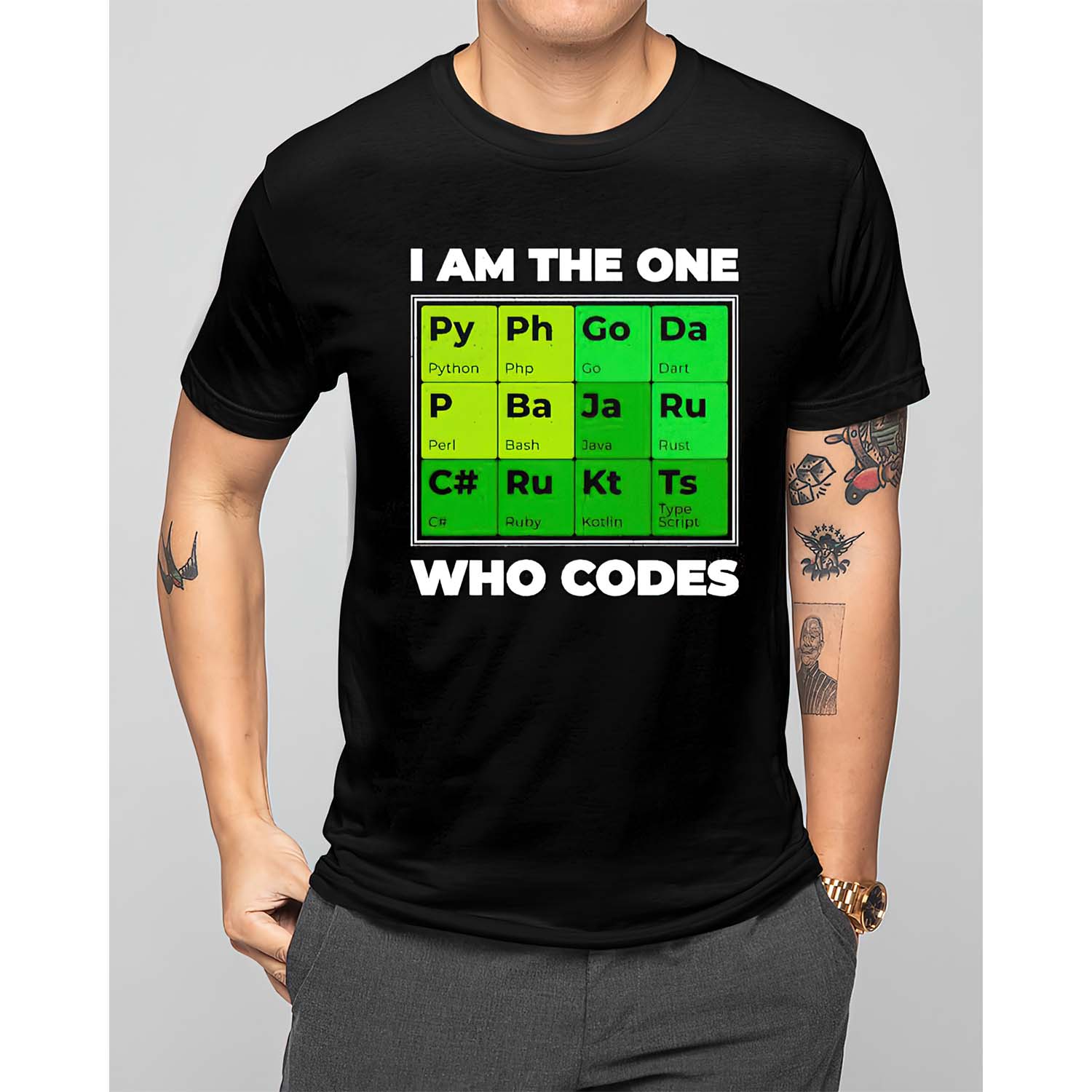 I Am The One Who Codes Shirt