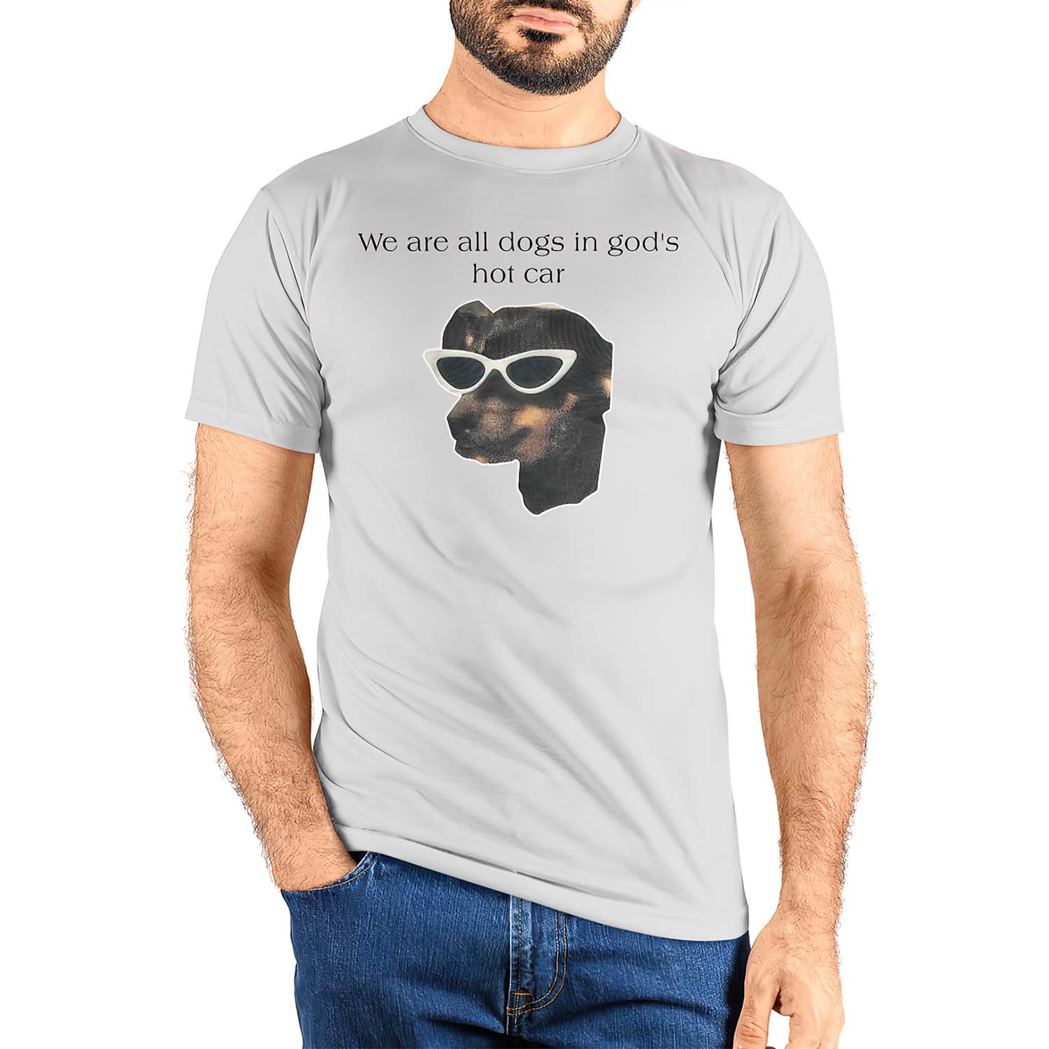 We Are All Dogs In God’S Hot Car Shirt