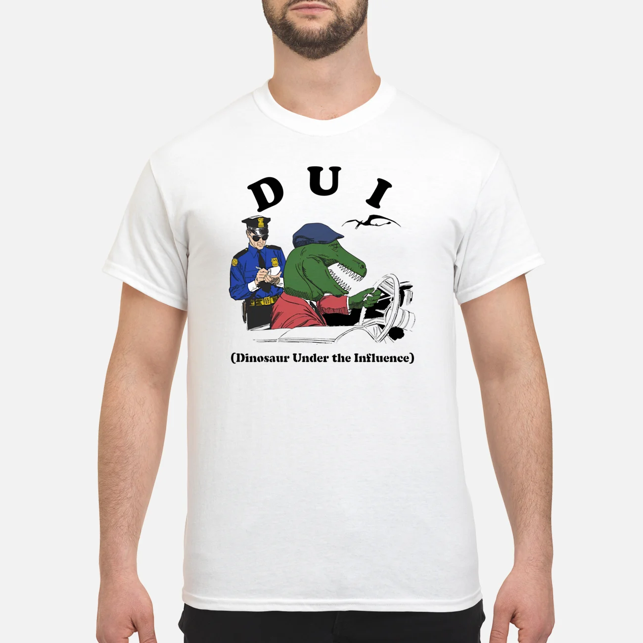 Dui Dinosaur Under The Influence Shirt