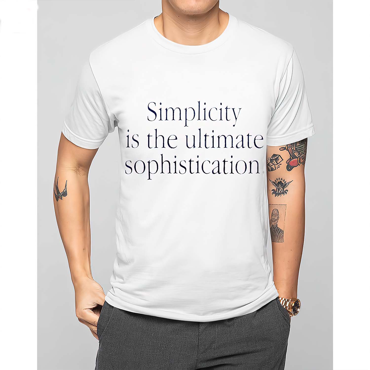 Simplicity Is The Ultimate Sophistication Shirt Simplicity Is The Ultimate Sophistication Shirt