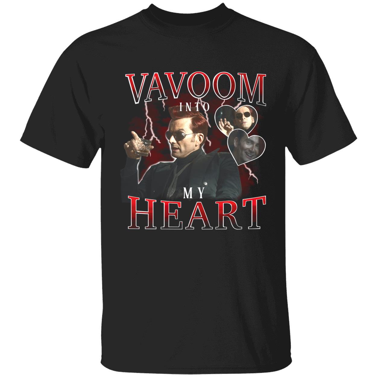 Good Omens Vavoom Into My Heart Shirt