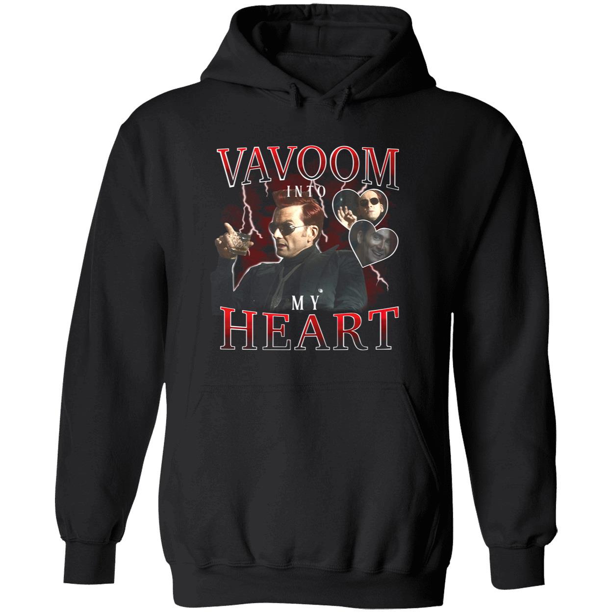 Good Omens Vavoom Into My Heart Shirt Good Omens Vavoom Into My Heart Shirt