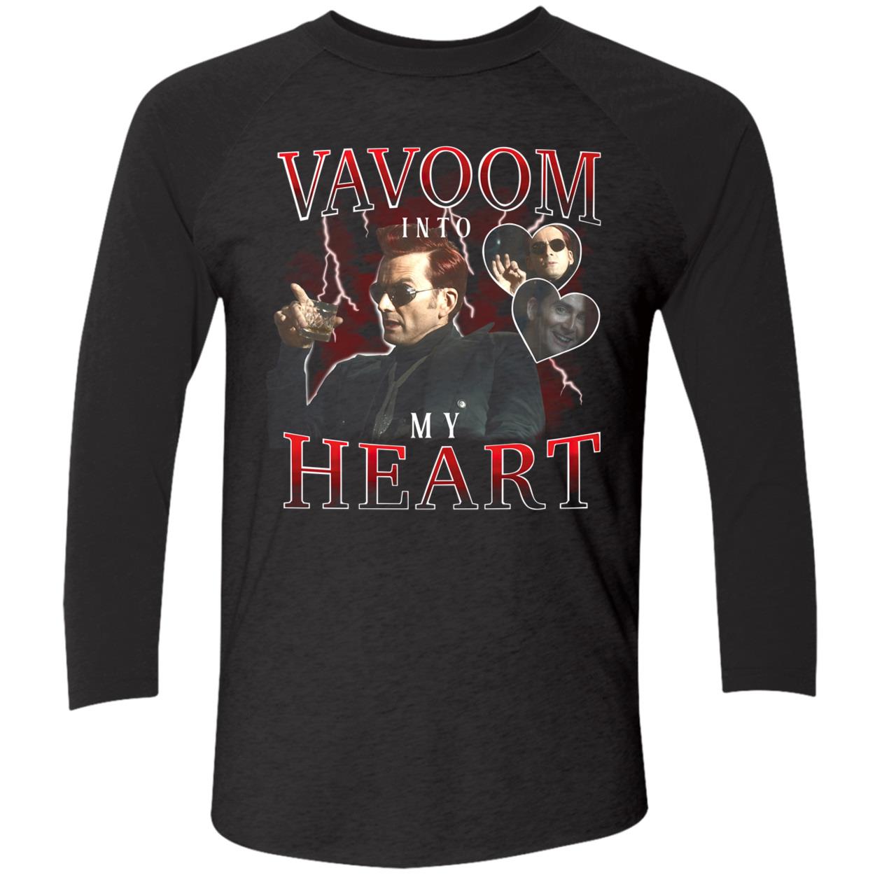 Good Omens Vavoom Into My Heart Shirt Good Omens Vavoom Into My Heart Shirt