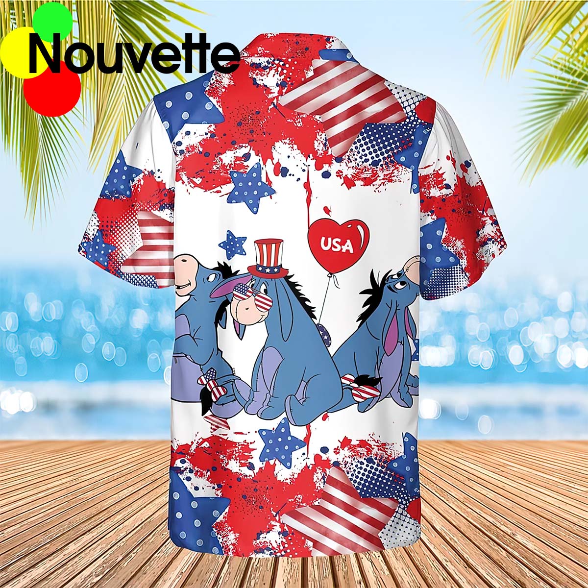 Eeyore Hawaiian Shirt Eeyore Hawaiian Shirt