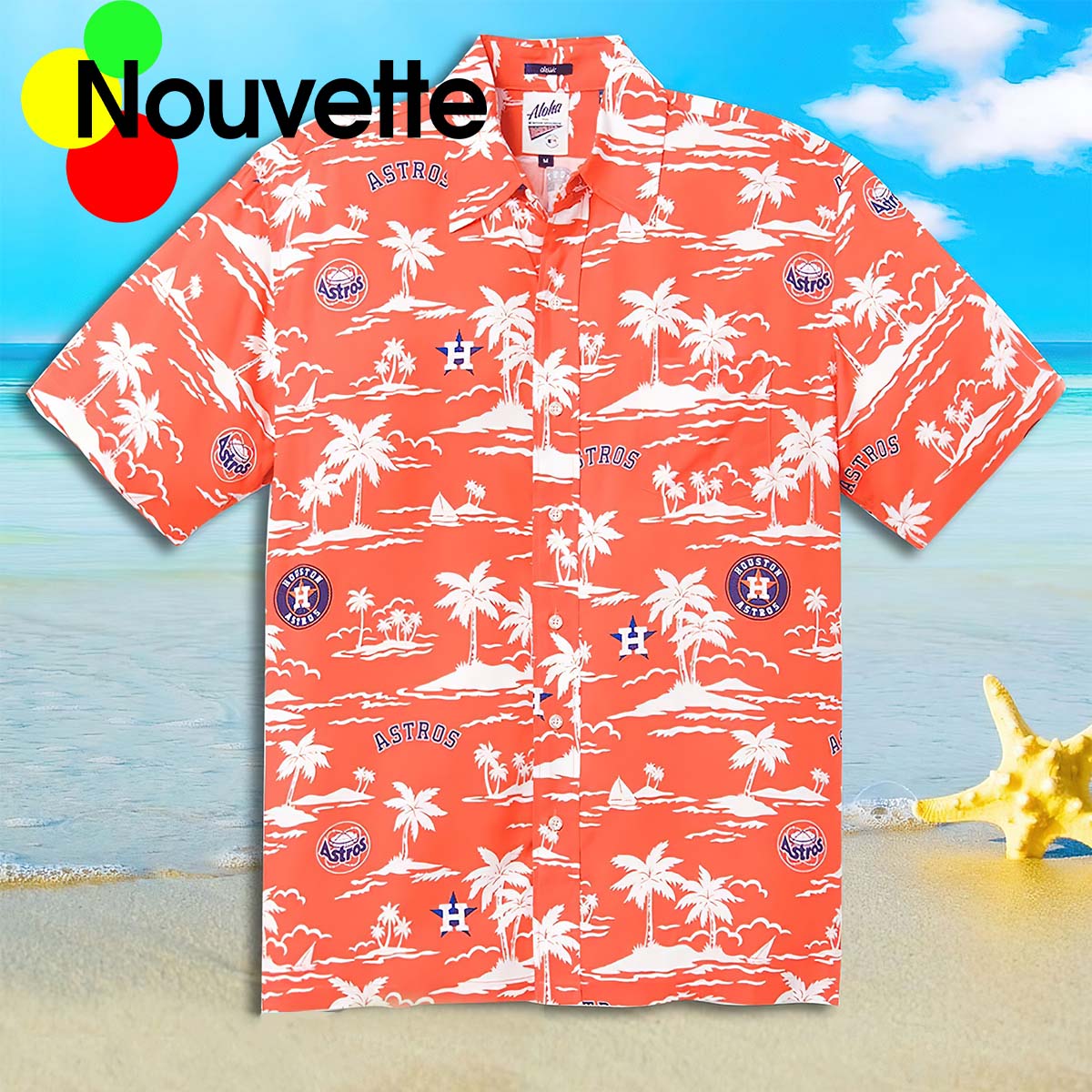 Houston Astros Palm Tree Hawaiian Shirt Houston Astros Palm Tree Hawaiian Shirt