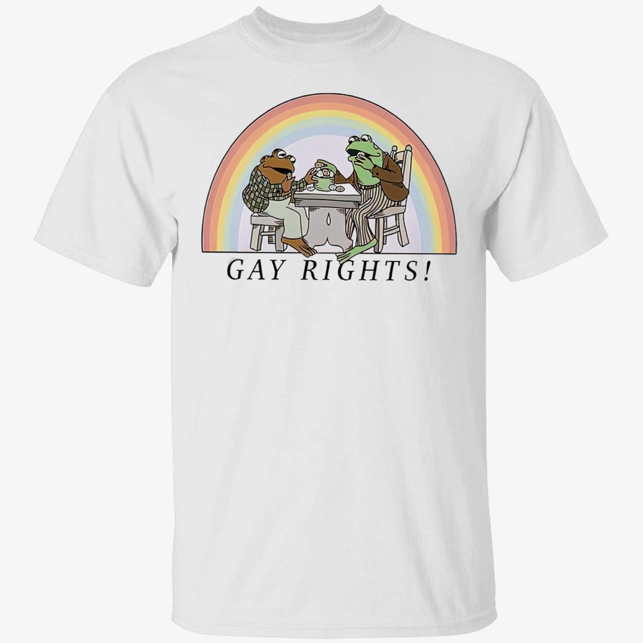 Frog Gay Rights Rainbow Shirt Frog Gay Rights Rainbow Shirt