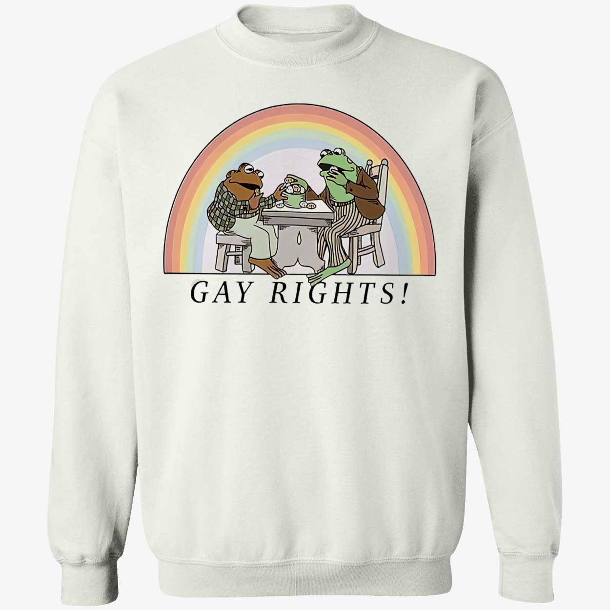 Frog Gay Rights Rainbow Shirt Frog Gay Rights Rainbow Shirt