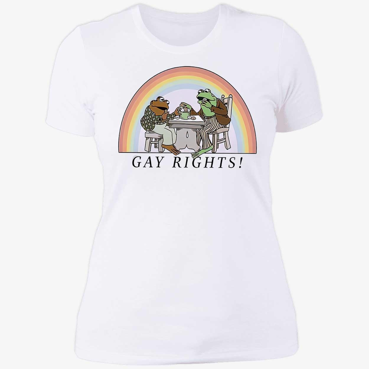 Frog Gay Rights Rainbow Shirt Frog Gay Rights Rainbow Shirt