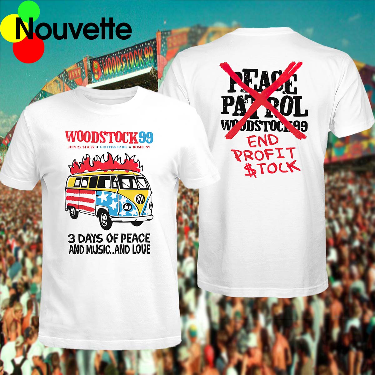 Vintage Peace Patrol Woodstock 99 3 Days Of Peace And Music And Love Shirt Vintage Peace Patrol Woodstock 99 3 Days Of Peace And Music And Love Shirt