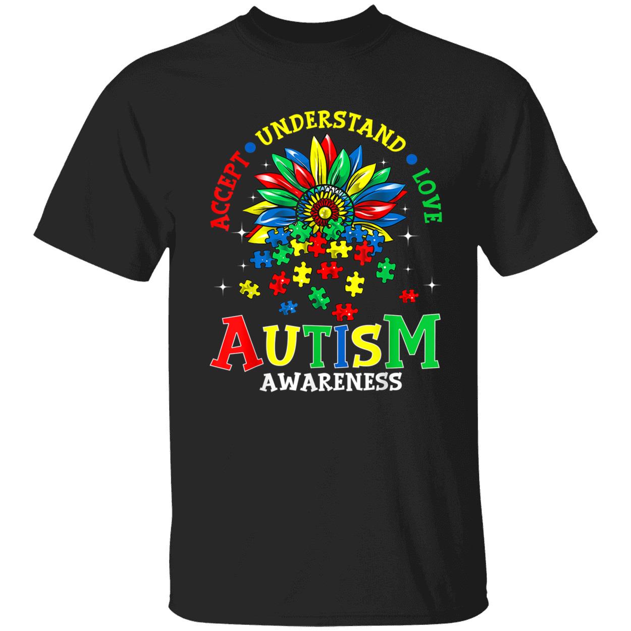 Accept Understand Autism Awareness Shirt Accept Understand Autism Awareness Shirt