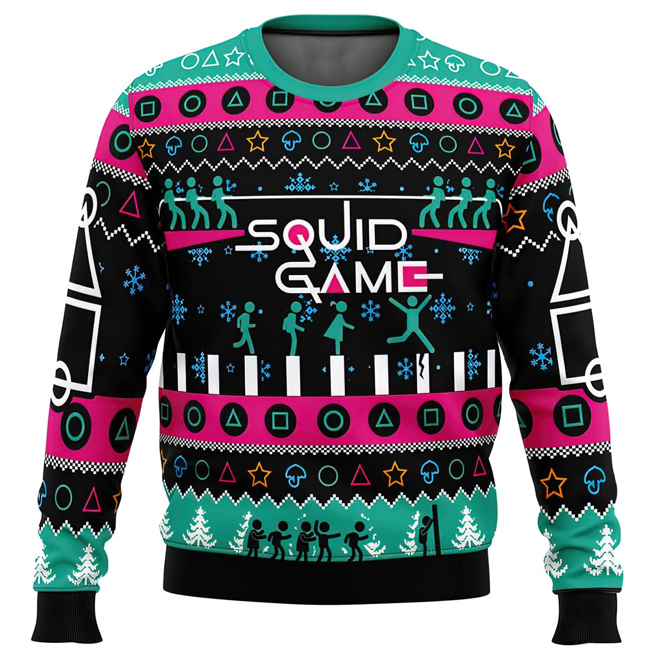 Squid Game Christmas Sweater