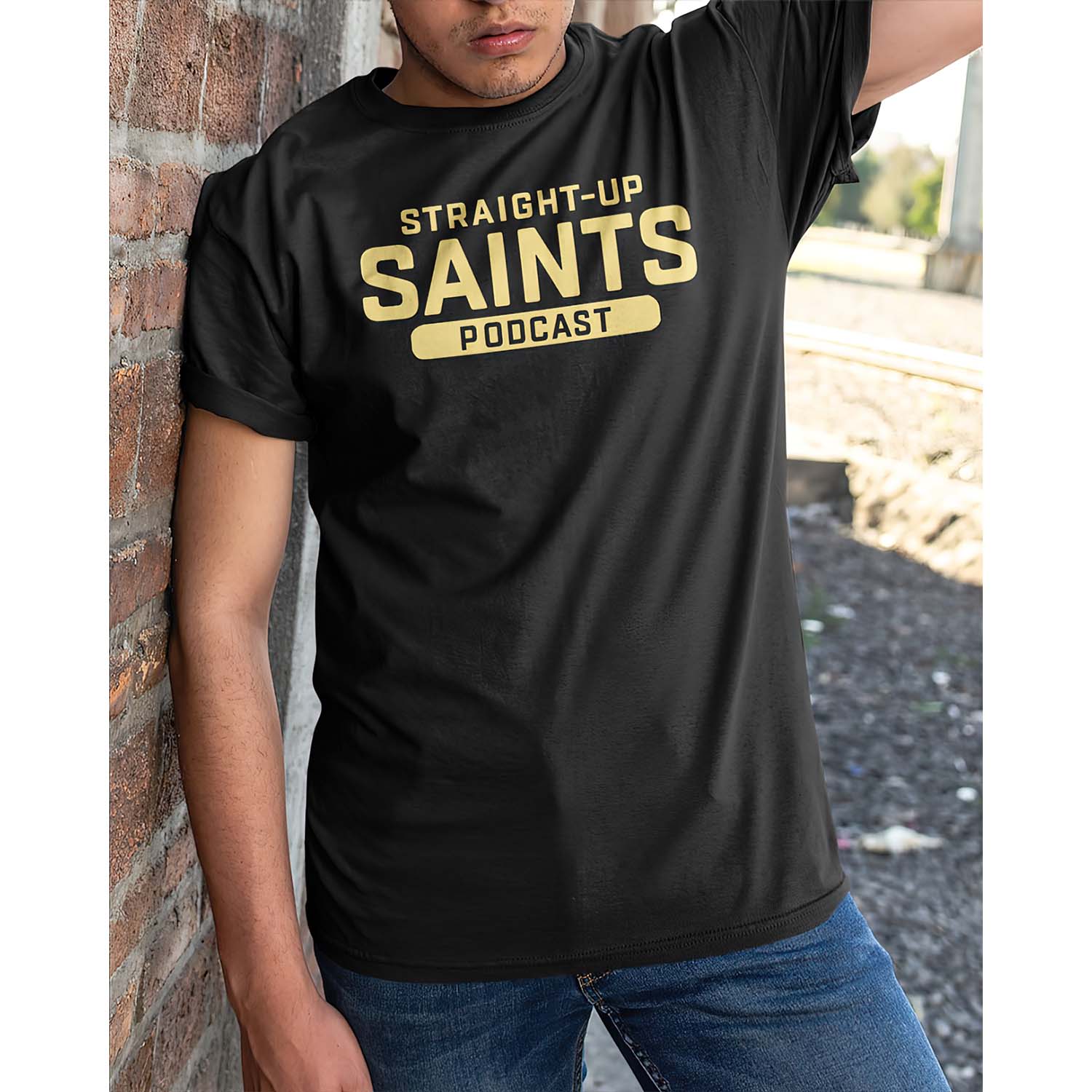 Straight Up Saints Podcast Shirt Straight Up Saints Podcast Shirt