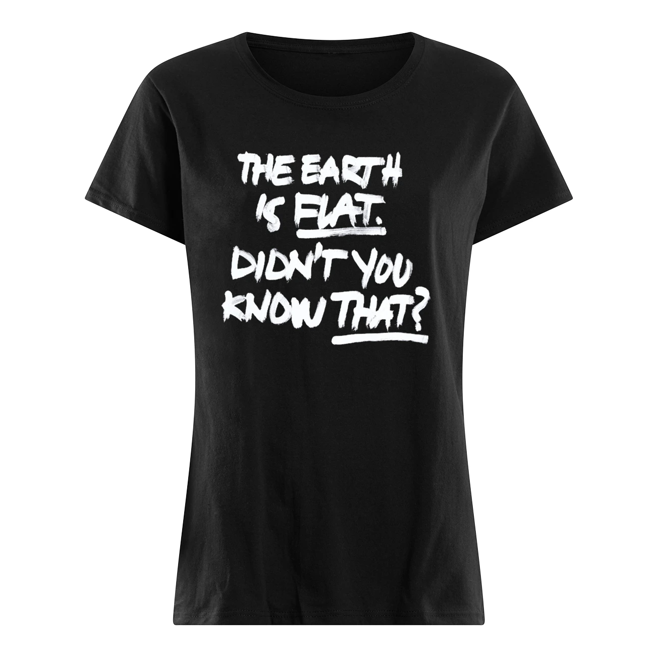 The Earth Is Flat Didn’T You Know That Shirt The Earth Is Flat Didn’T You Know That Shirt