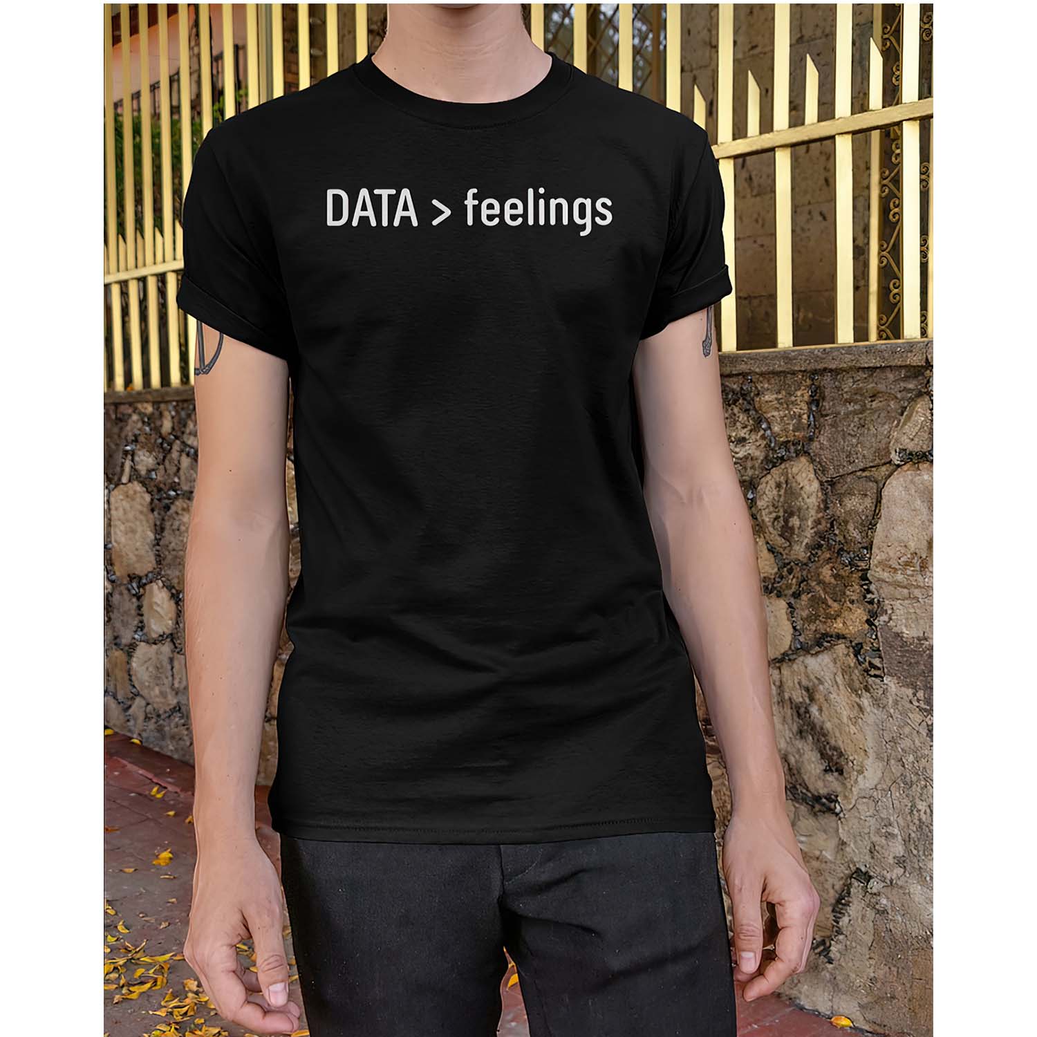 Data Than Feelings Shirt Data Than Feelings Shirt