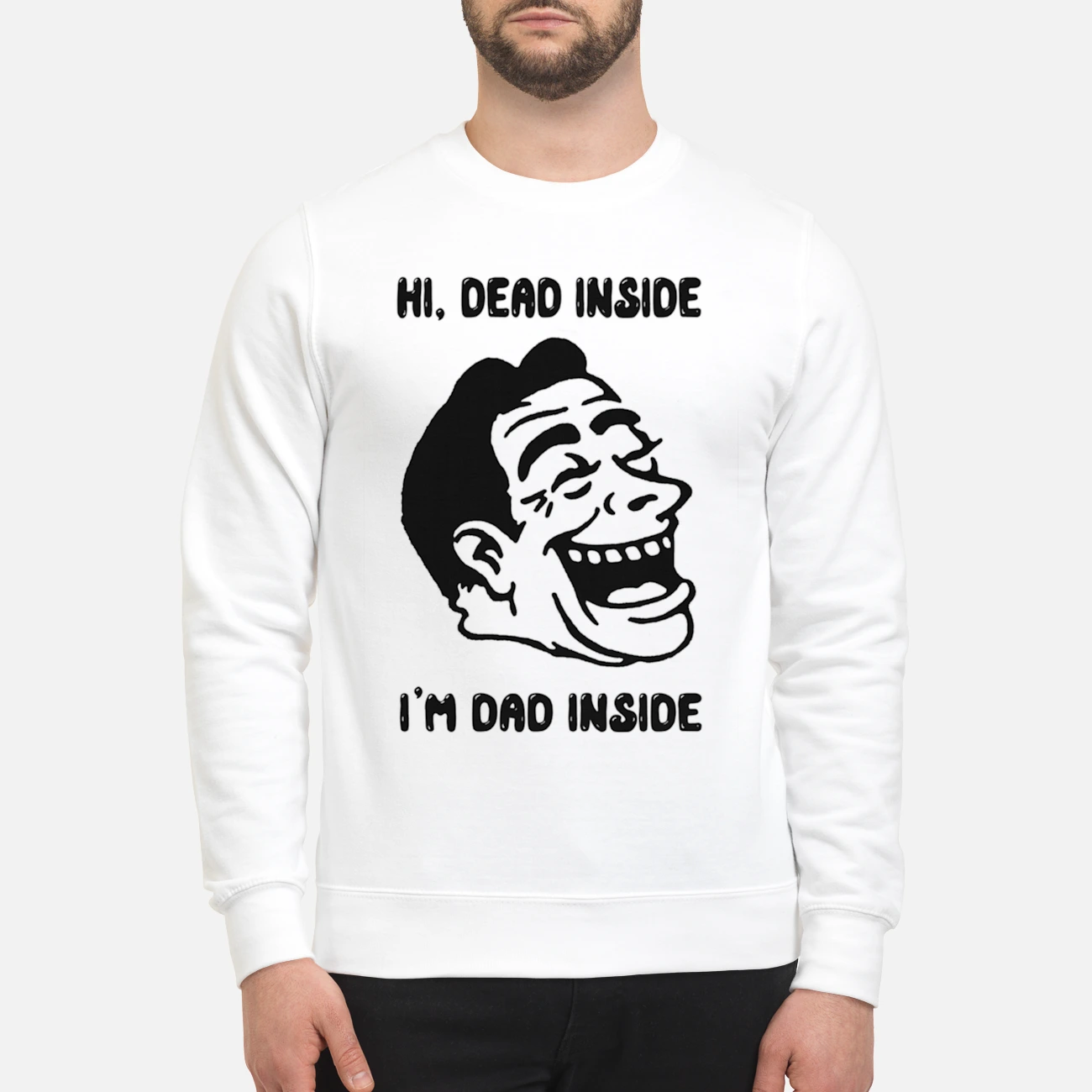 Hi Dead Inside I’M Dad Inside Shirt Hi Dead Inside I’M Dad Inside Shirt