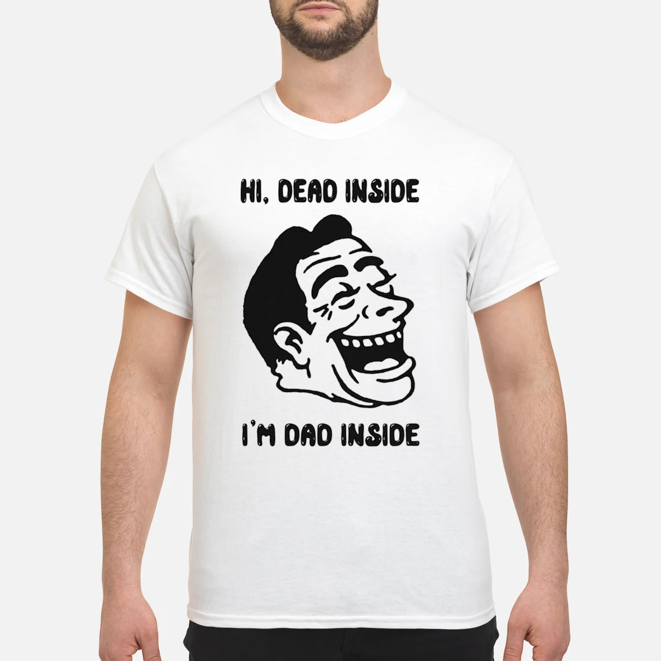 Hi Dead Inside I’M Dad Inside Shirt Hi Dead Inside I’M Dad Inside Shirt