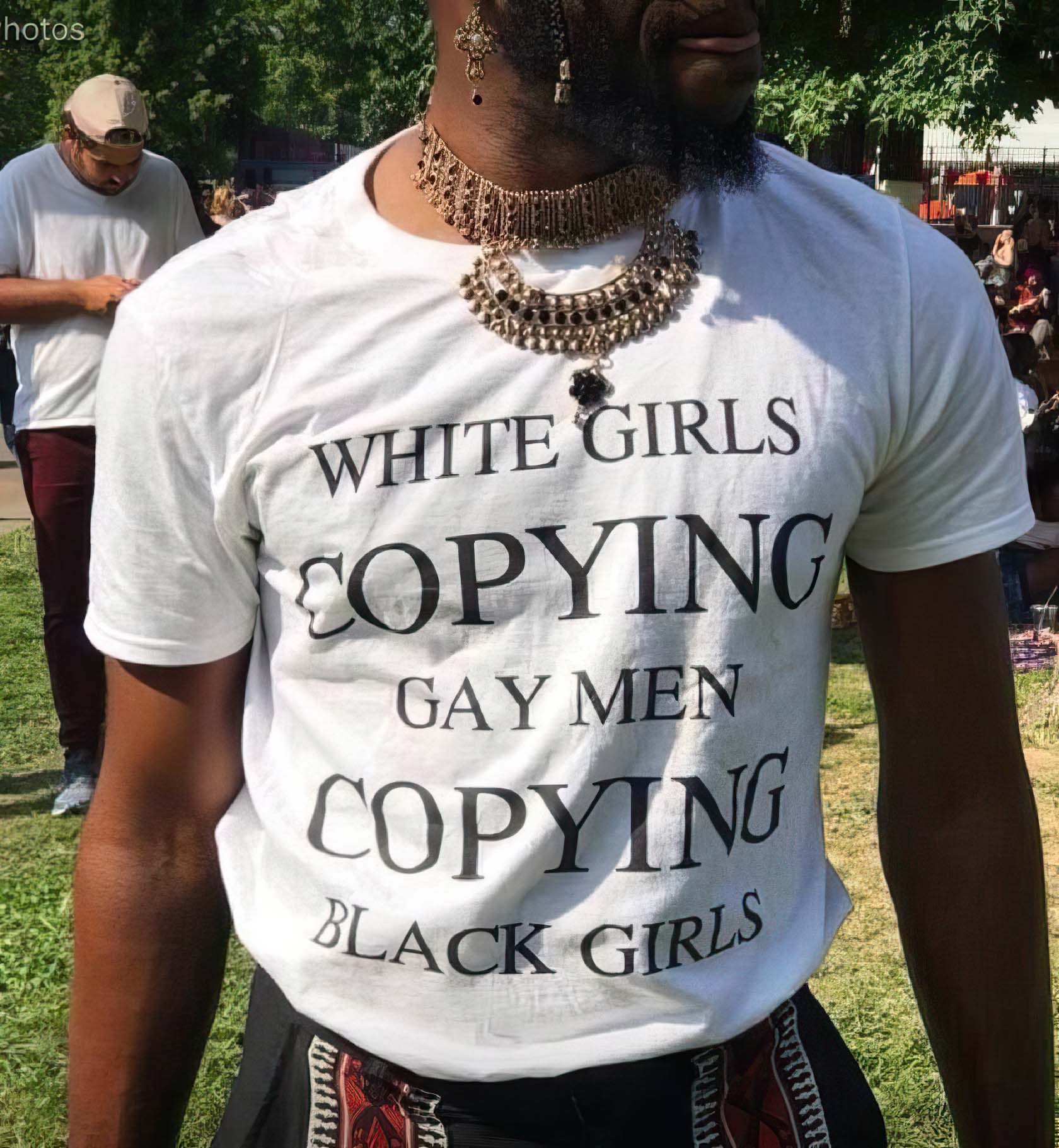 White Girls Copying Gay Men Copying Black Girls Shirt White Girls Copying Gay Men Copying Black Girls Shirt