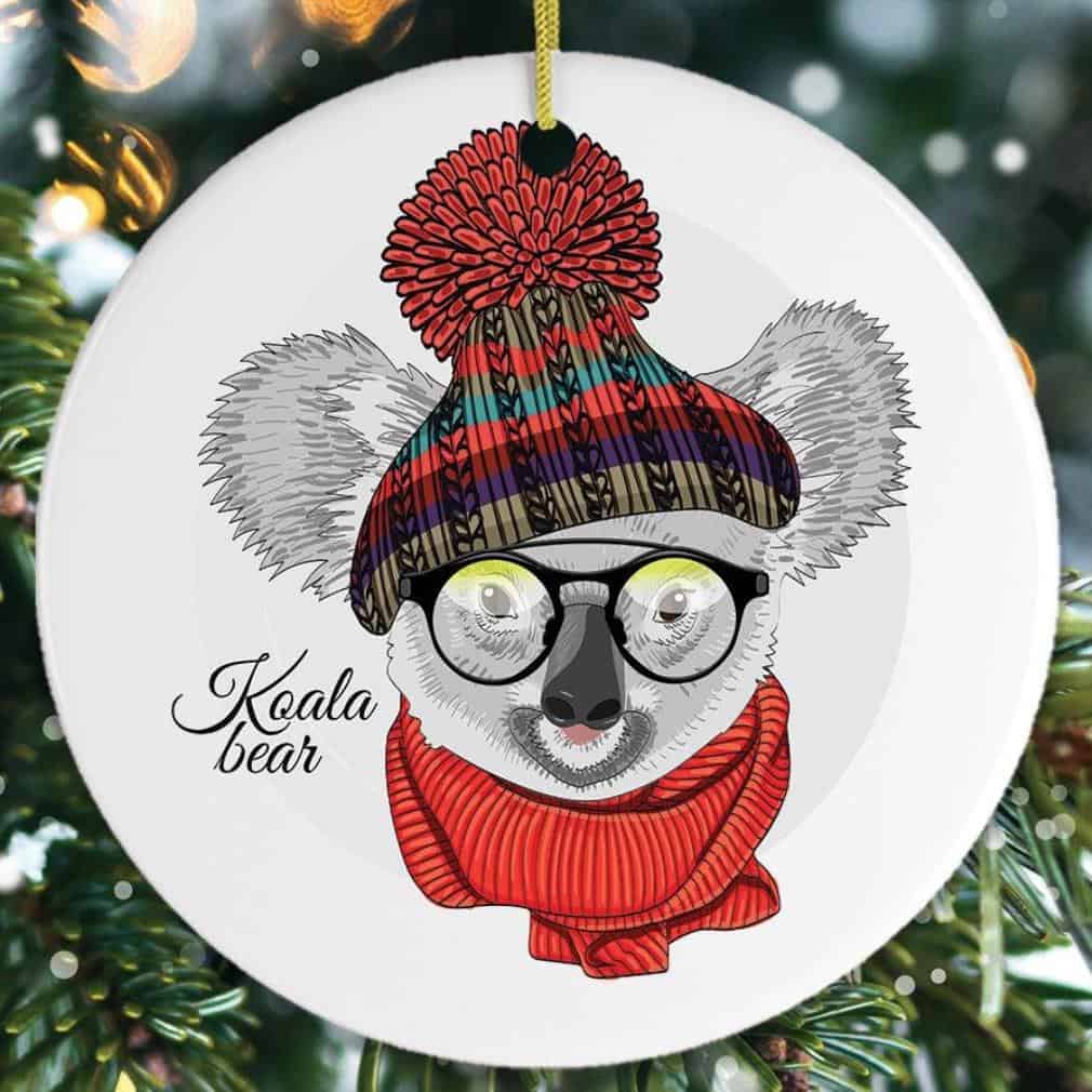 Koala Bear Christmas Ornament