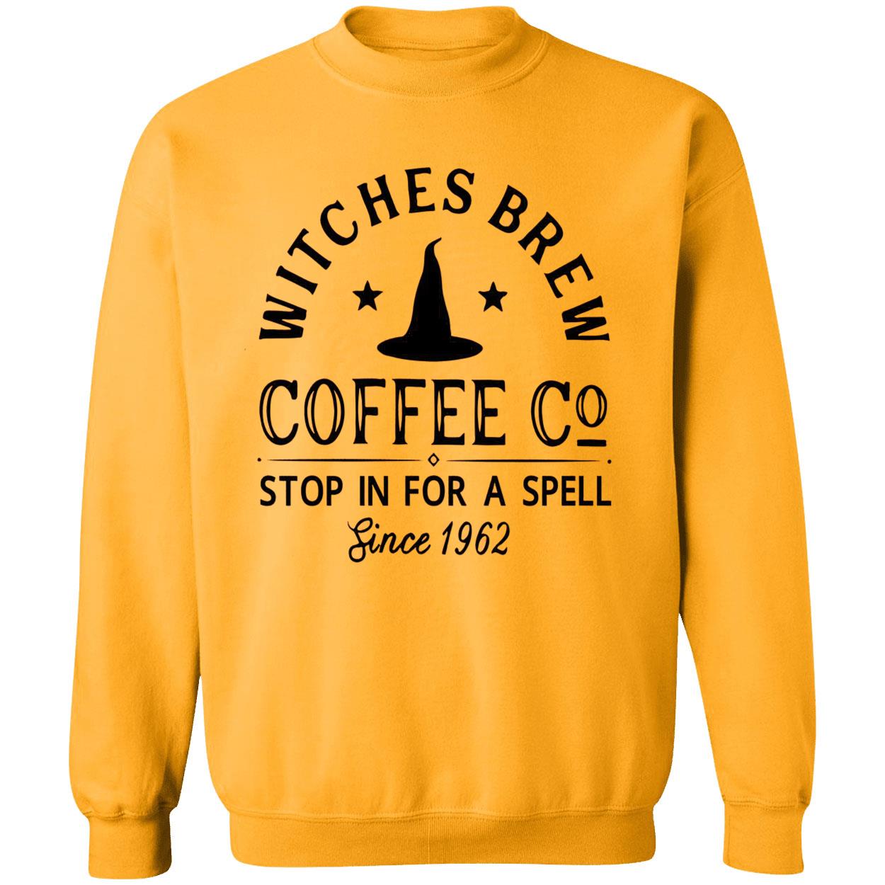 Witches Brew Coffee Company Stop For A Spell 1692 Sweatshirt Witches Brew Coffee Company Stop For A Spell 1692 Sweatshirt