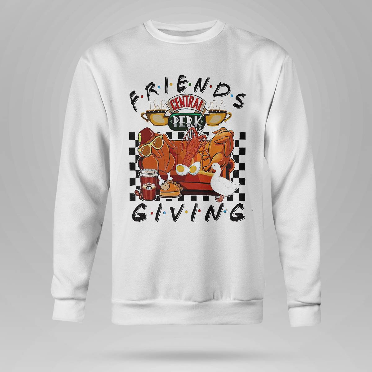 Central Perk Friends Giving Shirt Central Perk Friends Giving Shirt