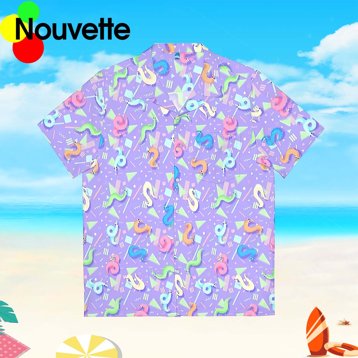 Worm Hawaiian Shirt