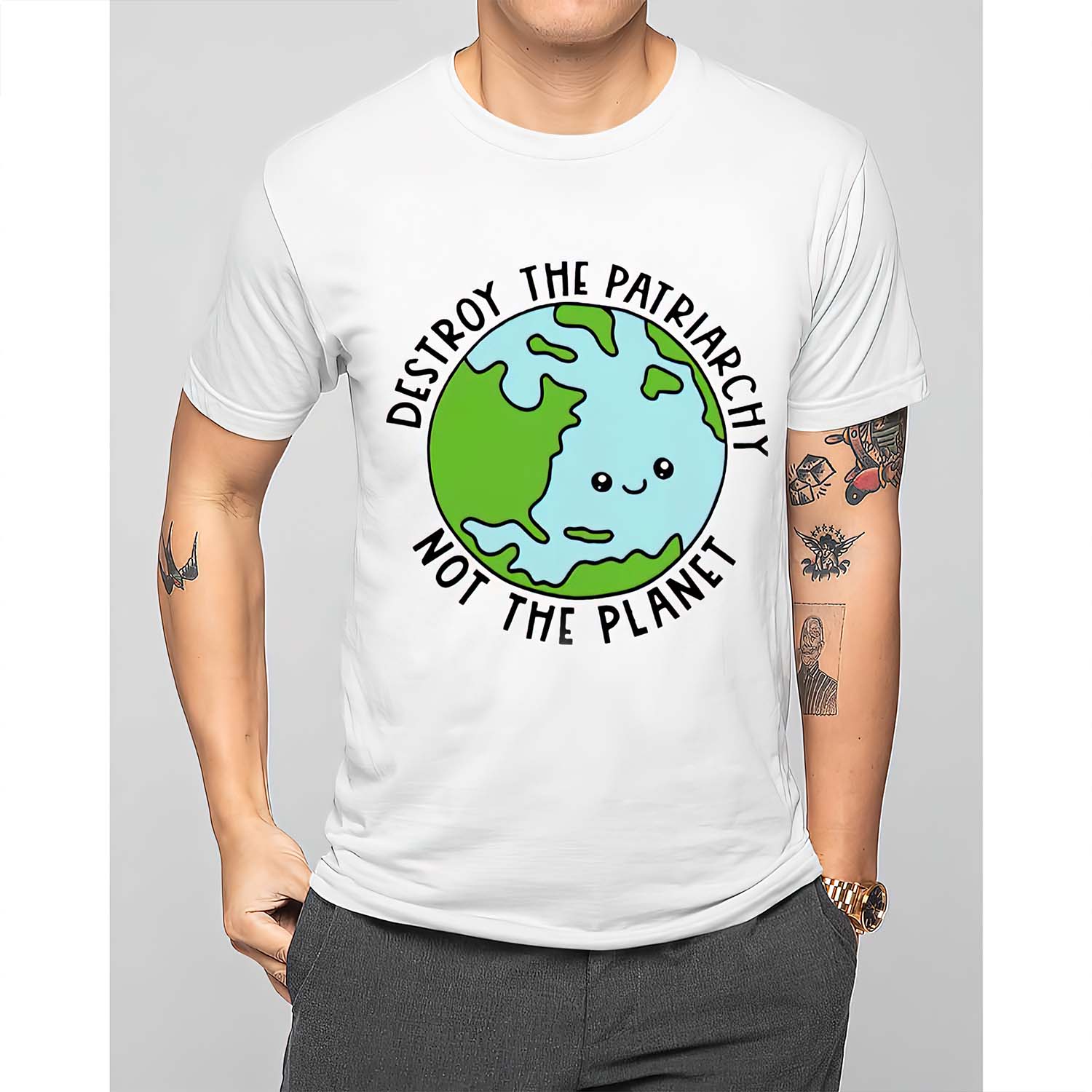 Destroy The Patriarchy Not The Planet Shirt Destroy The Patriarchy Not The Planet Shirt