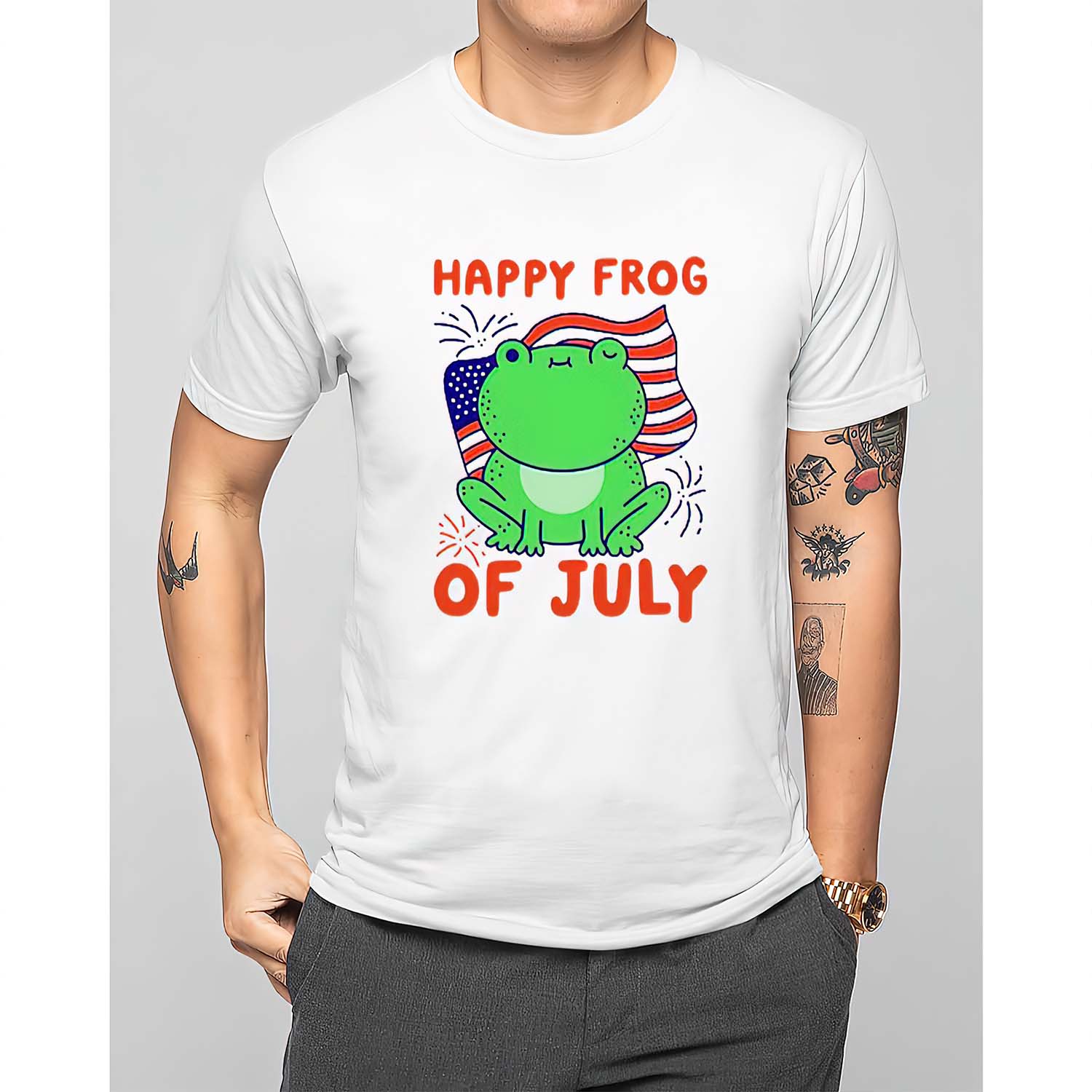 Happy Frog Of July Shirt Happy Frog Of July Shirt