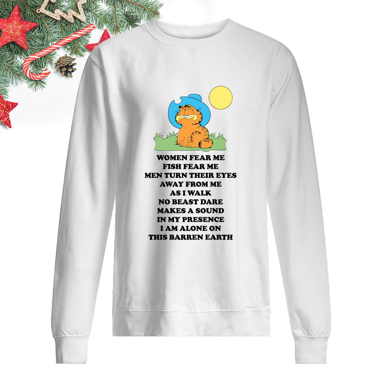 Garfield Women Fear Me Fish Fear Me Men Turn Their Eyes Shirt Garfield Women Fear Me Fish Fear Me Men Turn Their Eyes Shirt