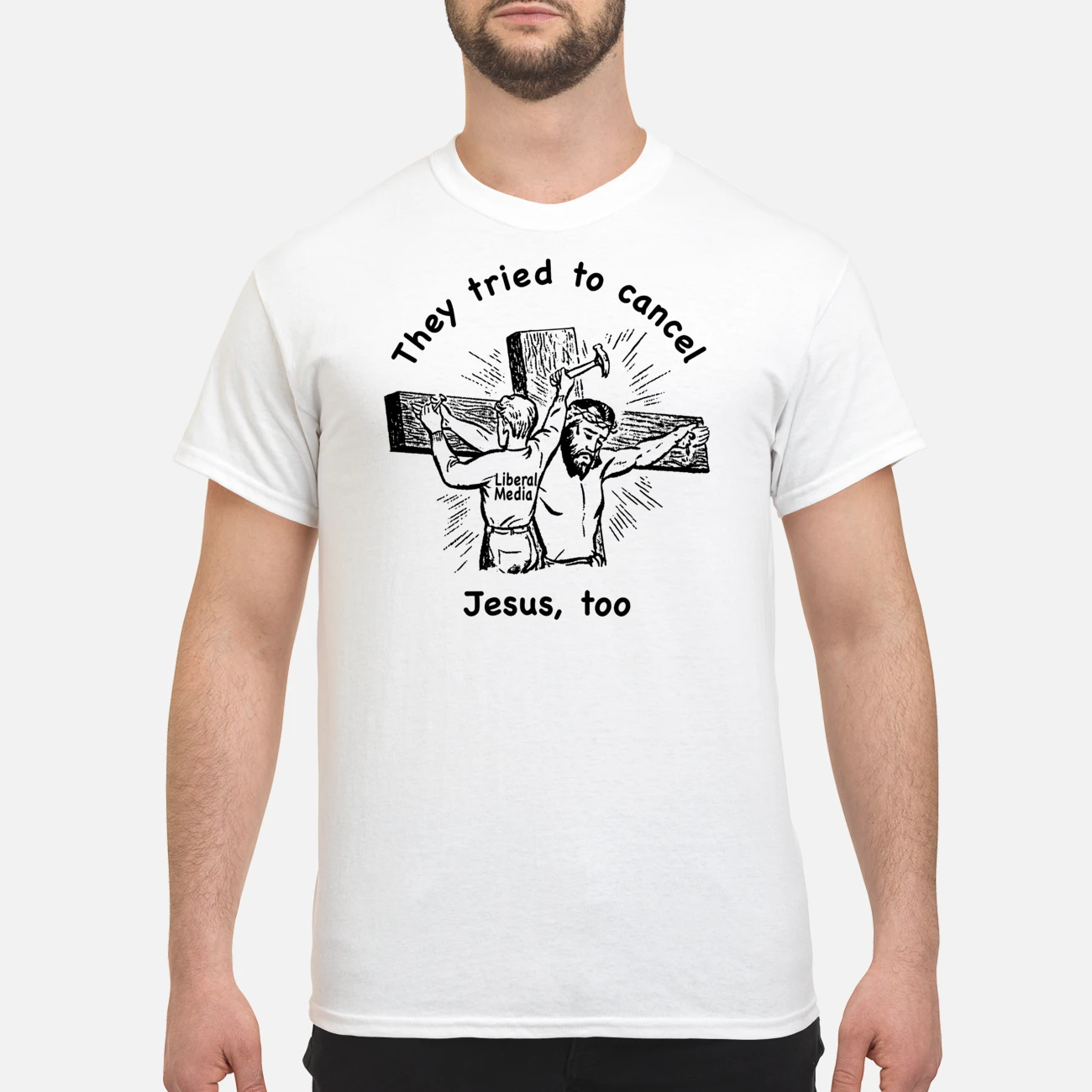 They Tried To Cancel Jesus Too Shirt They Tried To Cancel Jesus Too Shirt