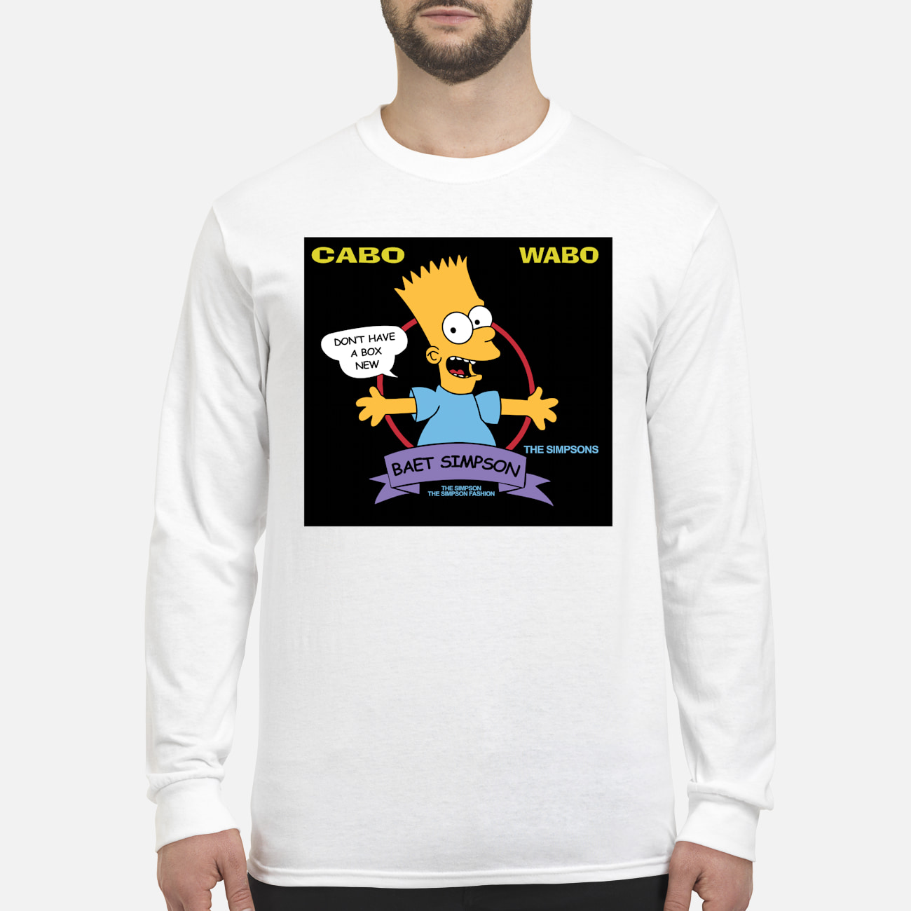 Bart Simpson Cabo Wabo Don’T Have A Box New Shirt Bart Simpson Cabo Wabo Don’T Have A Box New Shirt